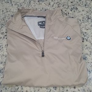 Adidas bmw championship pullover. Zippered pockets